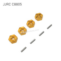 JJRC C8805 Upgrades Metal Wheel Hex yellow