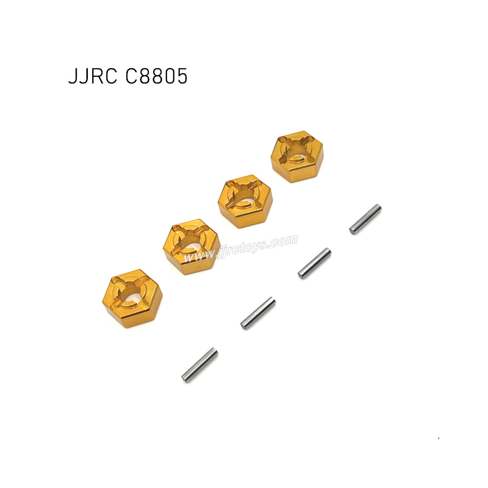JJRC C8805 Upgrades Metal Wheel Hex yellow JJRC C8805 Upgrades Metal Wheel Hex yellow