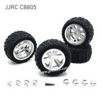 JJRC C8805 Upgrades Metal Wheels silver