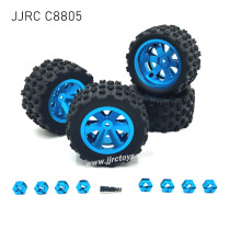 JJRC C8805 Upgrades Metal Tires blue