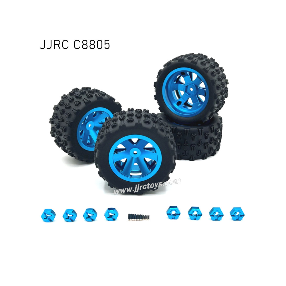 JJRC C8805 Upgrades Metal Tires blue JJRC C8805 Upgrades Metal Tires blue