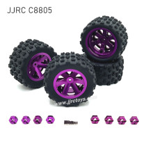 JJRC C8805 Upgrades Metal Tires purple