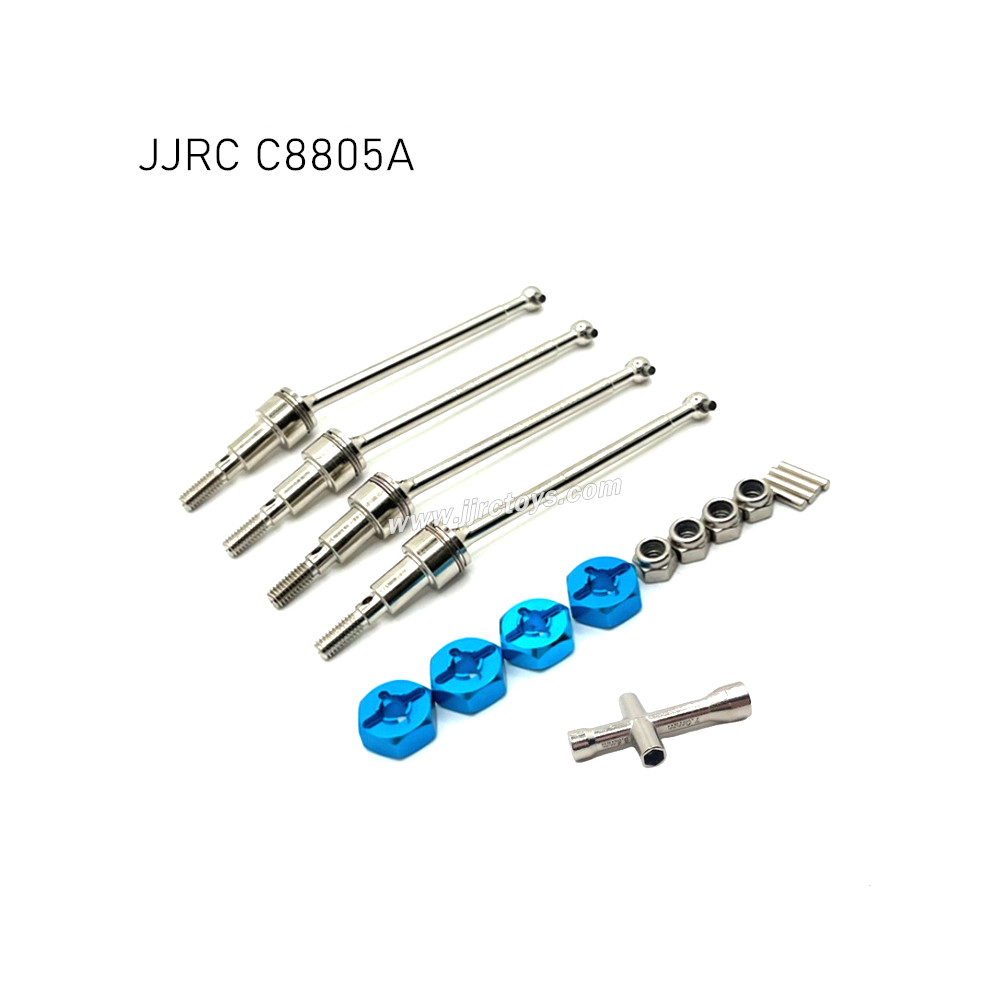 JJRC C8805A Upgrade Parts CVD front and rear drive shafts blue JJRC C8805A Upgrade Parts CVD front and rear drive shafts blue