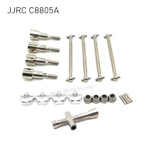 JJRC C8805A Upgrade Parts Wheel Axle Cups and Dog Bones (front & rear) silver