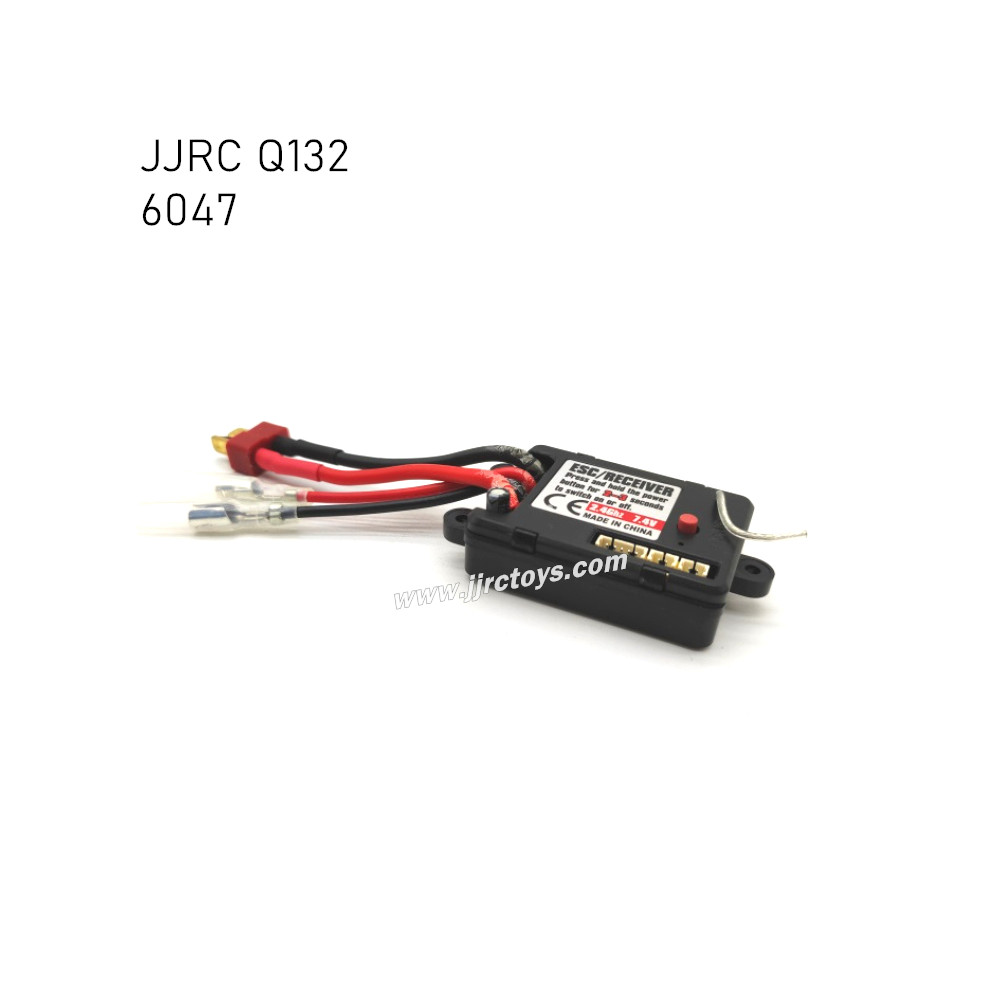 JJRC Q132ABC Parts 2.4G 7.4V 30A Brushed Receiver 6047 JJRC Q132ABC Parts 2.4G 7.4V 30A Brushed Receiver 6047