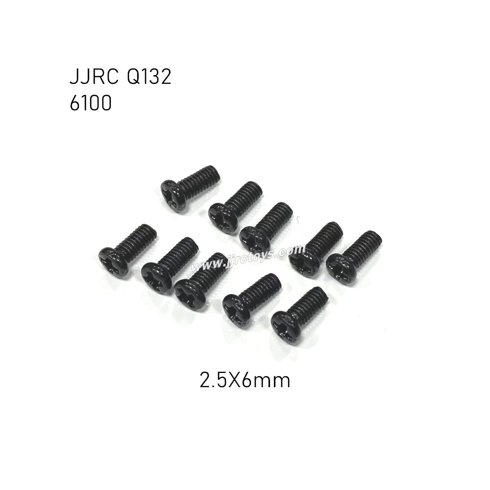 JJRC Q132ABC Parts Screw 2.5X6mm 6100