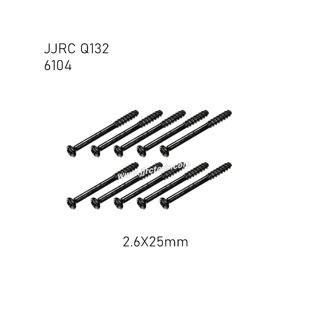 JJRC Q132-A Q132-B Q132-C Parts Screw 2.6X25 6104 JJRC Q132-A Q132-B Q132-C Parts Screw 2.6X25 6104