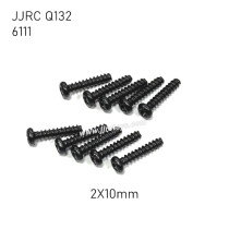 JJRC Q132ABC RC Car Parts Screw 2X10mm 6111