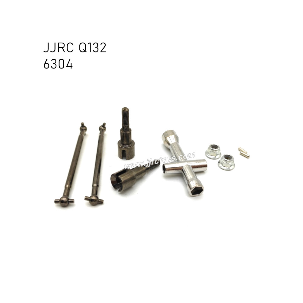 JJRC Q132ABC Parts Upgrade Metal Rear Drive Shaft Kit 6304 JJRC Q132ABC Parts Upgrade Metal Rear Drive Shaft Kit 6304