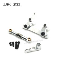 JJRC Q132A/B/C Upgrades Metal Steering Assembly, Servo Rod and Servo Arm silver
