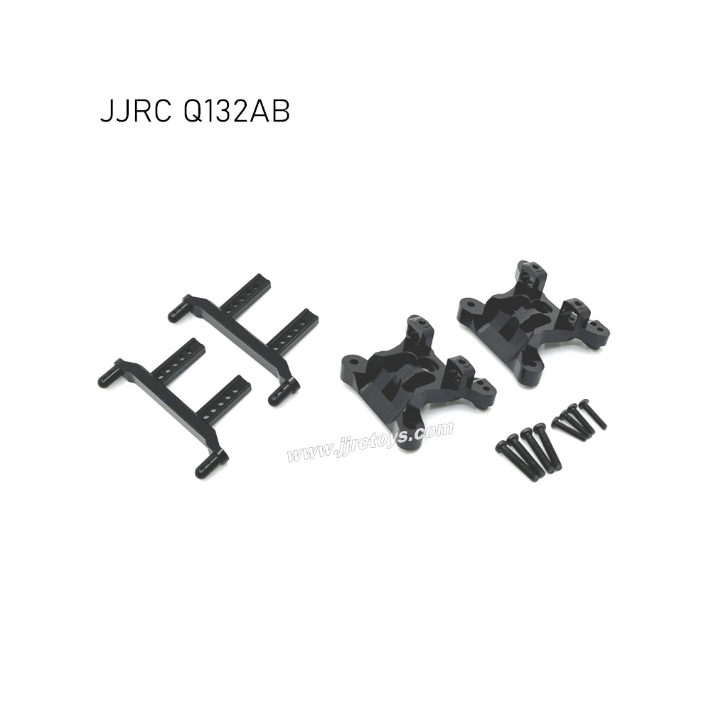 JJRC Q132A/B Upgrades Metal Car Shell Bracket and Shock Tower black JJRC Q132A/B Upgrades Metal Car Shell Bracket and Shock Tower black