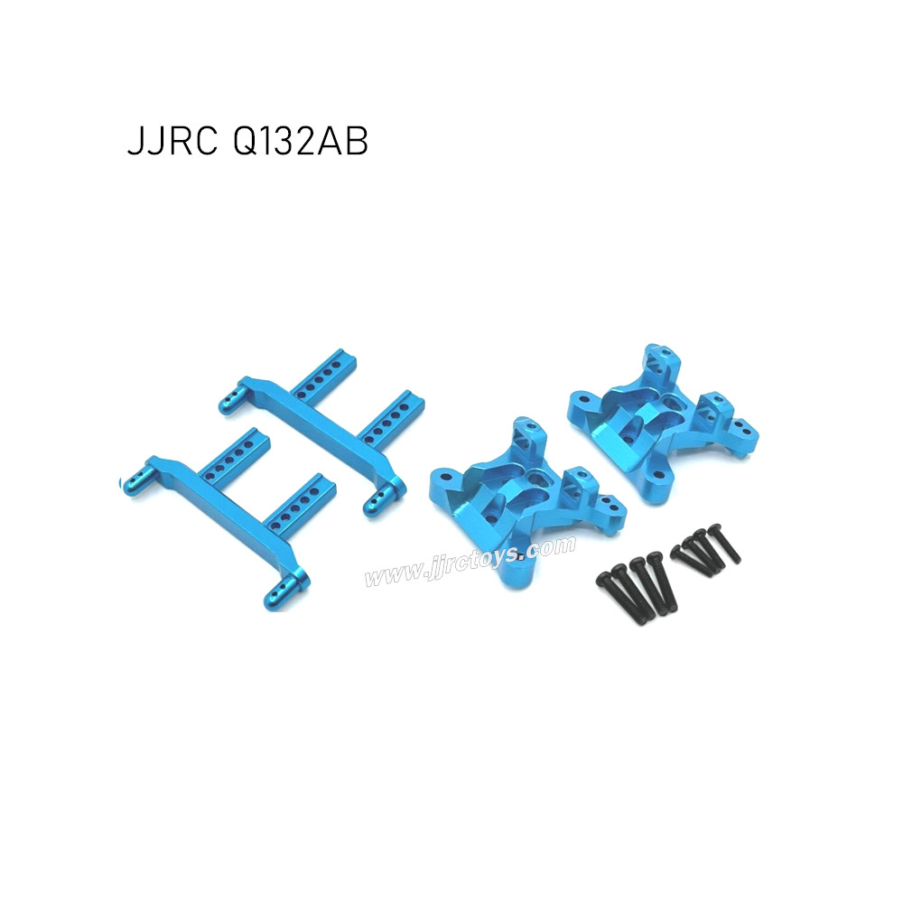 JJRC Q132A/B Upgrades Metal Car Shell Bracket and Shock Tower blue JJRC Q132A/B Upgrades Metal Car Shell Bracket and Shock Tower blue
