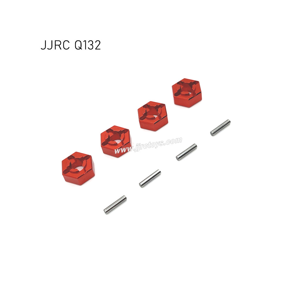 JJRC Q132-A Q132-B Q132-C Upgrades Metal Wheel Hex red JJRC Q132-A Q132-B Q132-C Upgrades Metal Wheel Hex red
