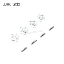 JJRC Q132-A Q132-B Q132-C Upgrades Metal Wheel Hex silver