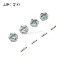 JJRC Q132-A Q132-B Q132-C Upgrades Metal Wheel Hex grey