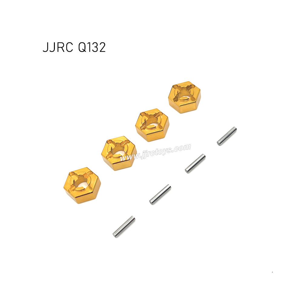 JJRC Q132-A Q132-B Q132-C Upgrades Metal Wheel Hex yellow JJRC Q132-A Q132-B Q132-C Upgrades Metal Wheel Hex yellow