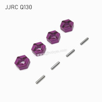 JJRC Q130 Upgrade Parts Metal Wheel Hex purple