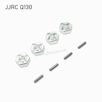 JJRC Q130 Upgrade Parts Metal Wheel Hex silver