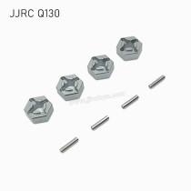 JJRC Q130 Upgrade Parts Metal Wheel Hex titanium