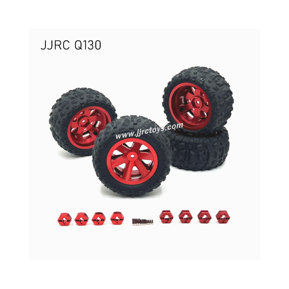 JJRC Q130 Upgrade Parts Metal Wheels red JJRC Q130 Upgrade Parts Metal Wheels red