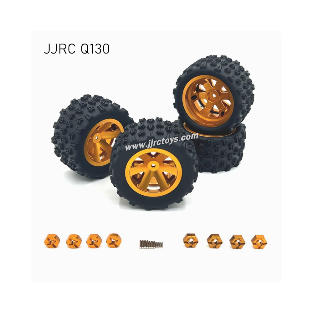 JJRC Q130 Upgrade Parts Metal Tires yellow JJRC Q130 Upgrade Parts Metal Tires yellow