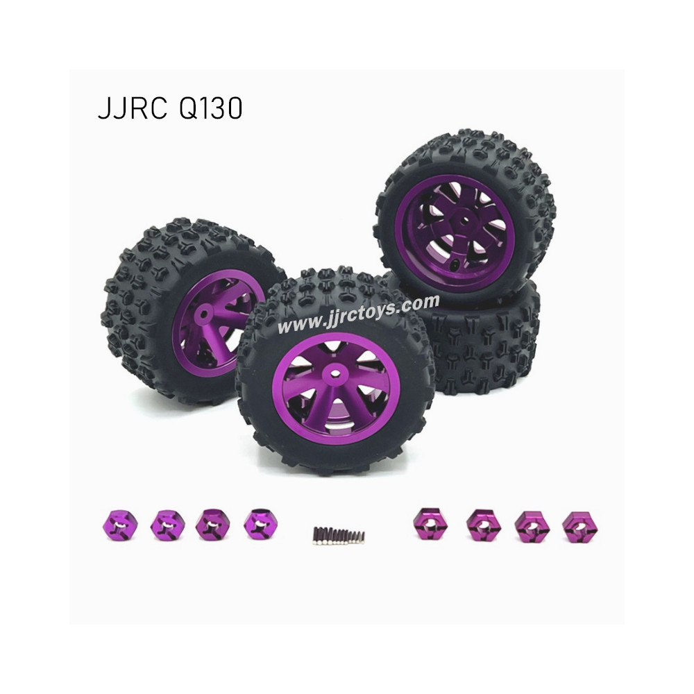 JJRC Q130 Upgrade Parts Metal Tires purple JJRC Q130 Upgrade Parts Metal Tires purple