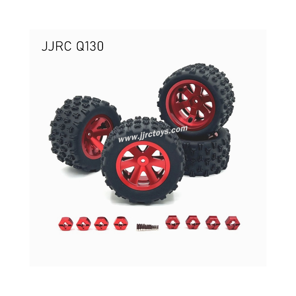 JJRC Q130 Upgrade Parts Metal Tires red JJRC Q130 Upgrade Parts Metal Tires red