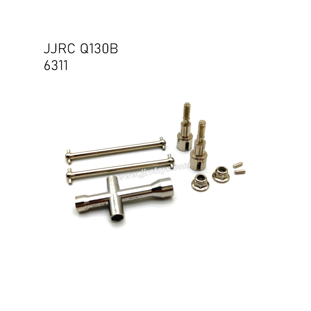 JJRC Q130B RC Truck Parts Metal Rear Drive Shaft (brushless) 6311 JJRC Q130B RC Truck Parts Metal Rear Drive Shaft (brushless) 6311