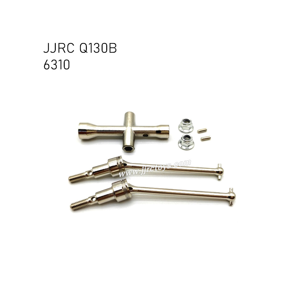 JJRC Q130B RC Truck Parts Metal Front CVD Drive Shaft (brushless) 6310 JJRC Q130B RC Truck Parts Metal Front CVD Drive Shaft (brushless) 6310