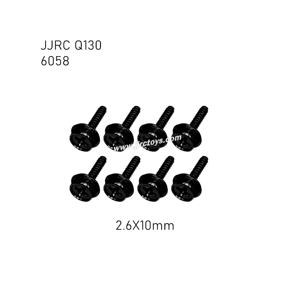 JJRC Q130 Parts Screw 2.6X10mm 6058
