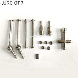 JJRC Q117 RC Car Parts Metal Front and Rear Drive Shaft (brushless version)