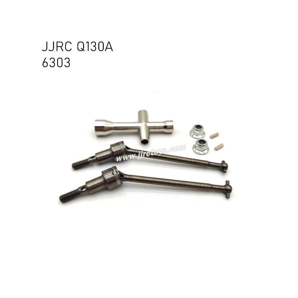 JJRC Q130A Parts Upgrade Metal Front Drive Shaft Kit 6303 JJRC Q130A Parts Upgrade Metal Front Drive Shaft Kit 6303