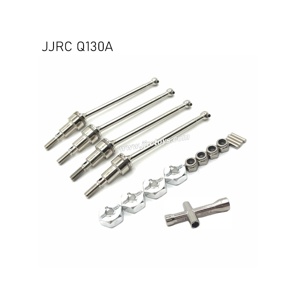 JJRC Q130A RC Car Upgrade Parts Metal Drive Shaft (Siamese Structure) silver JJRC Q130A RC Car Upgrade Parts Metal Drive Shaft (Siamese Structure) silver