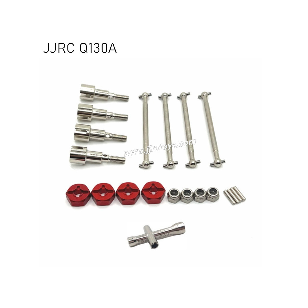 JJRC Q130A RC Car Upgrade Parts Drive Shaft (Split Structure) red JJRC Q130A RC Car Upgrade Parts Drive Shaft (Split Structure) red