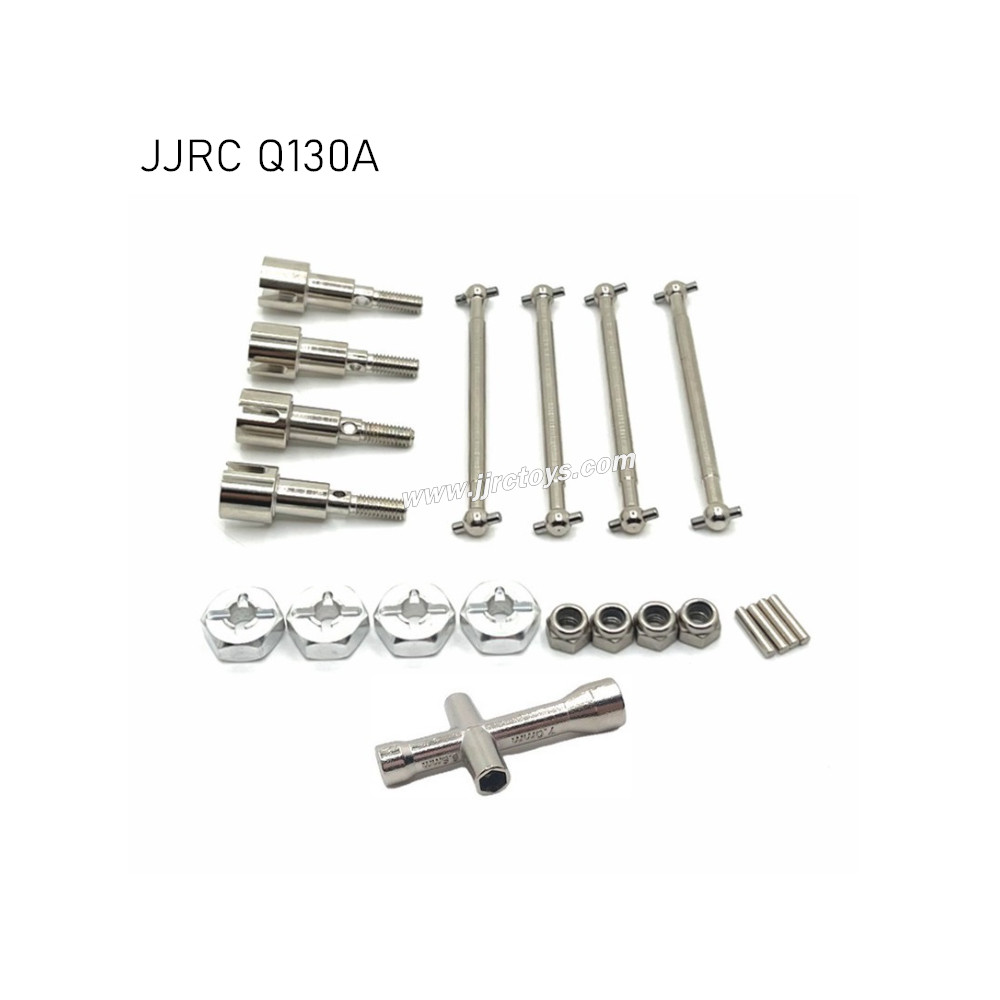JJRC Q130A RC Car Upgrade Parts Drive Shaft (Split Structure) silver JJRC Q130A RC Car Upgrade Parts Drive Shaft (Split Structure) silver