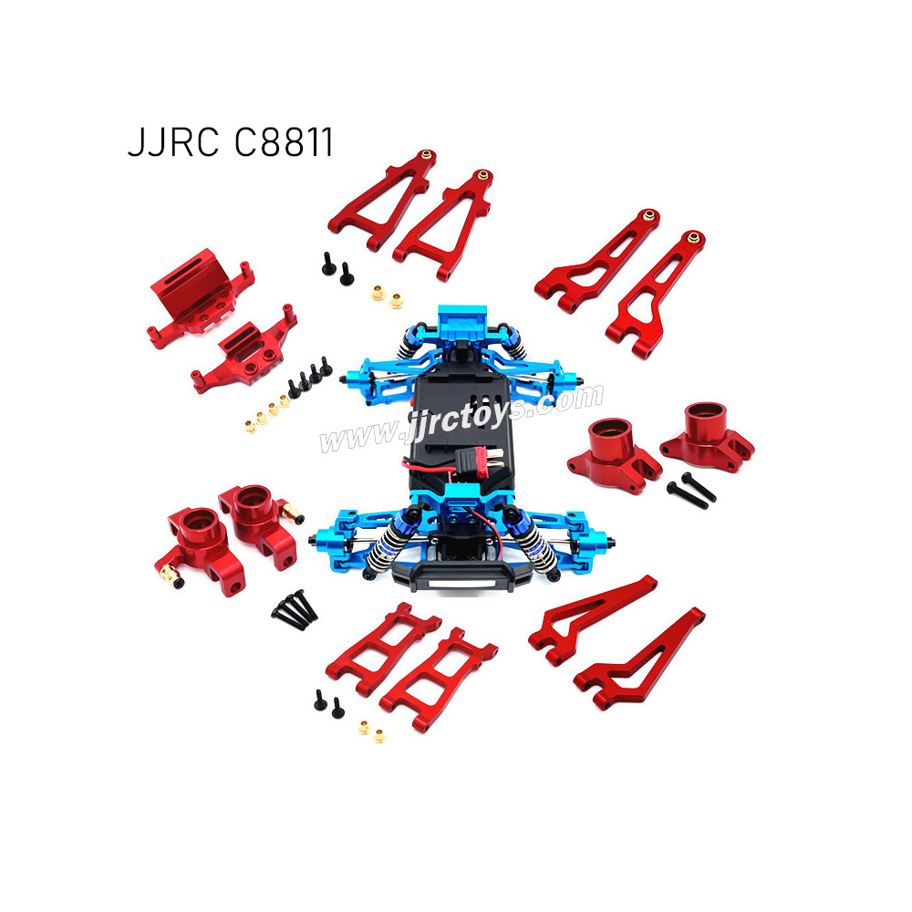 JJRC C8811 Upgrade Parts Metal Assembly Kit Red JJRC C8811 Upgrade Parts Metal Assembly Kit Red