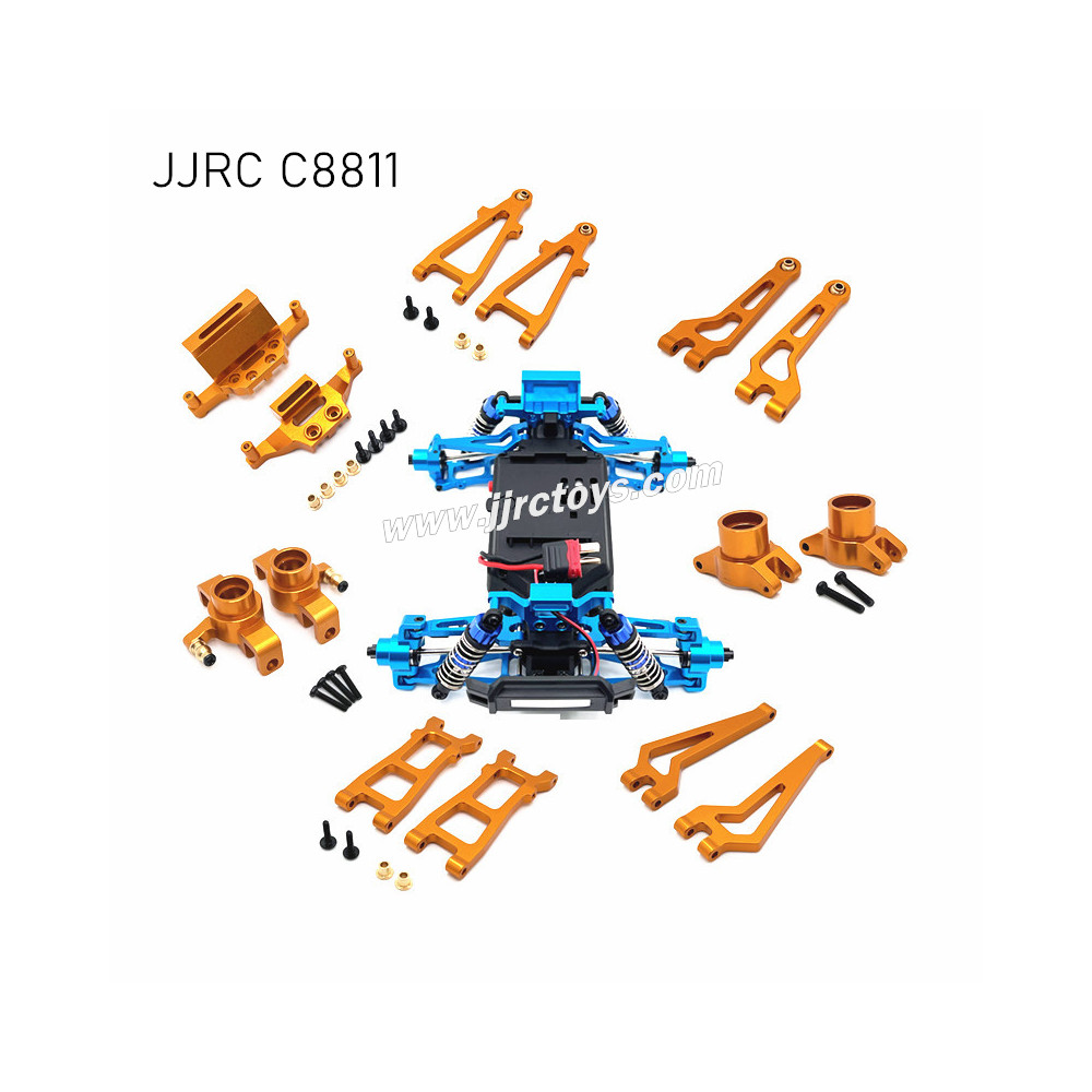 JJRC C8811 Upgrade Parts Metal Assembly Kit Yellow JJRC C8811 Upgrade Parts Metal Assembly Kit Yellow