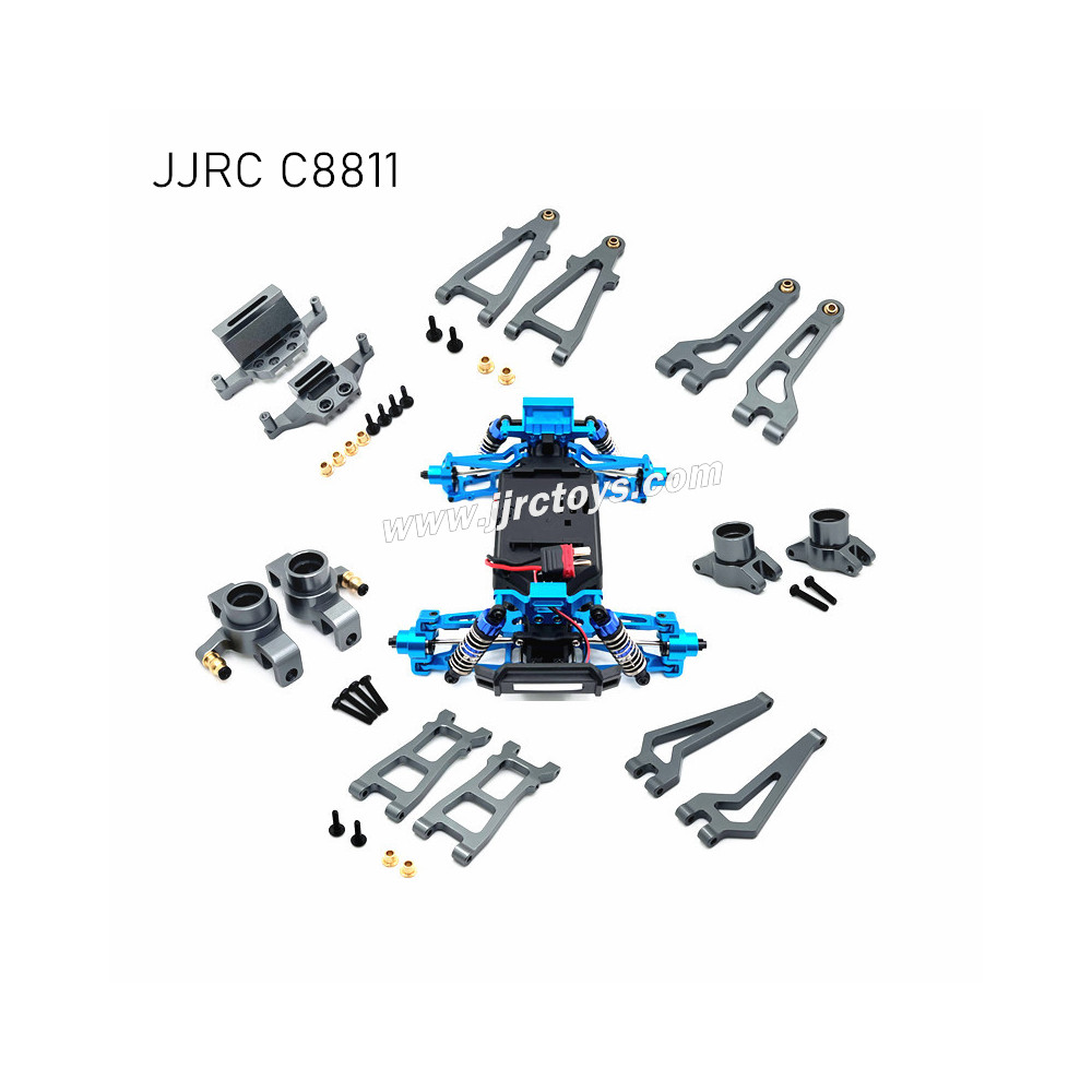 JJRC C8811 Upgrade Parts Metal Assembly Kit Titanium JJRC C8811 Upgrade Parts Metal Assembly Kit Titanium
