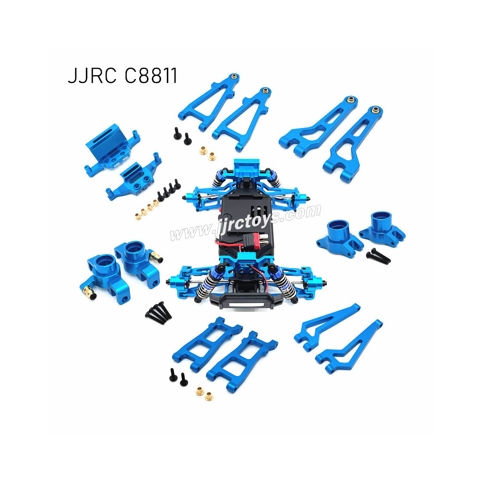 JJRC C8811 Upgrade Parts Metal Assembly Kit blue JJRC C8811 Upgrade Parts Metal Assembly Kit blue