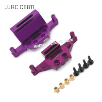 JJRC C8811 Upgrade Parts Metal Front and Rear Shock Absorber Brackets purple