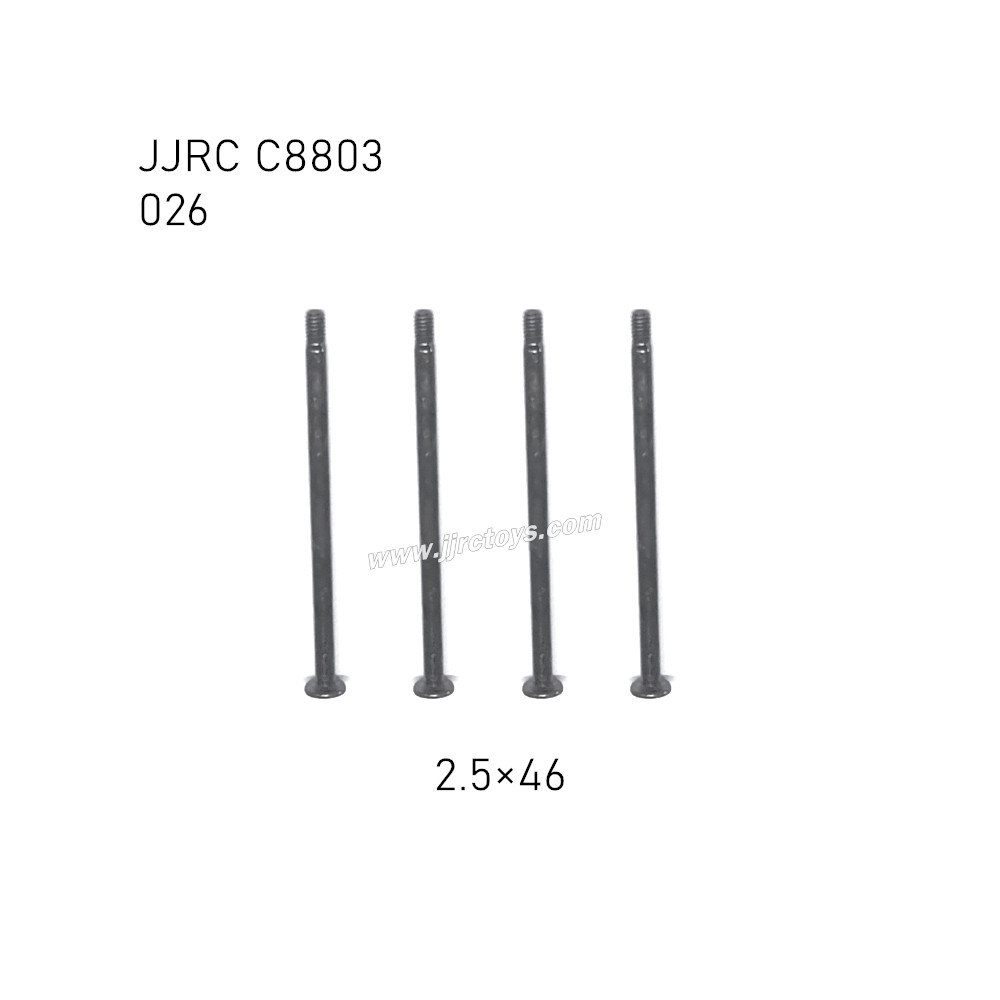 JJRC C8803 Parts 2.5×46mm Step screw 026 JJRC C8803 Parts 2.5×46mm Step screw 026