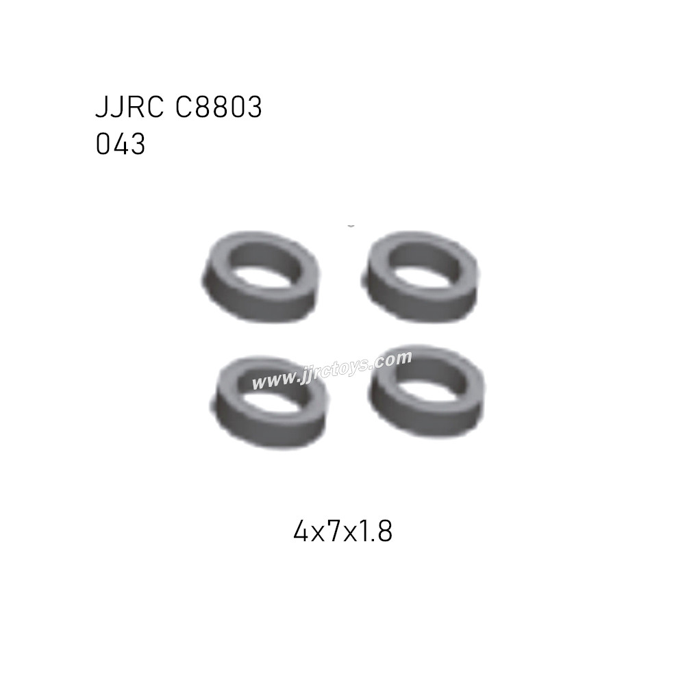 JJRC C8803 RC Truck Parts Ball bearing 4x7x1.8mm 043 JJRC C8803 RC Truck Parts Ball bearing 4x7x1.8mm 043