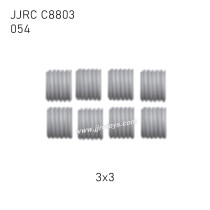 JJRC C8803 RC Truck Parts Hexagon screws 3x3mm 054