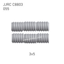 JJRC C8803 RC Truck Parts Hexagon screws 3x5mm 055