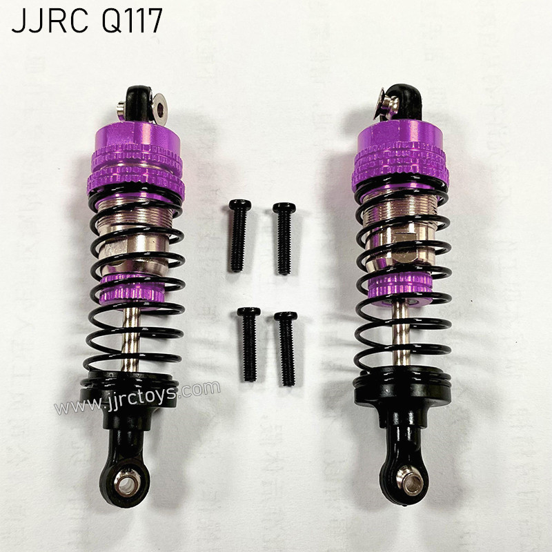 JJRC Q117 RC Truck Parts Metal Hydraulic Shock Absorber Purple JJRC Q117 RC Truck Parts Metal Hydraulic Shock Absorber Purple