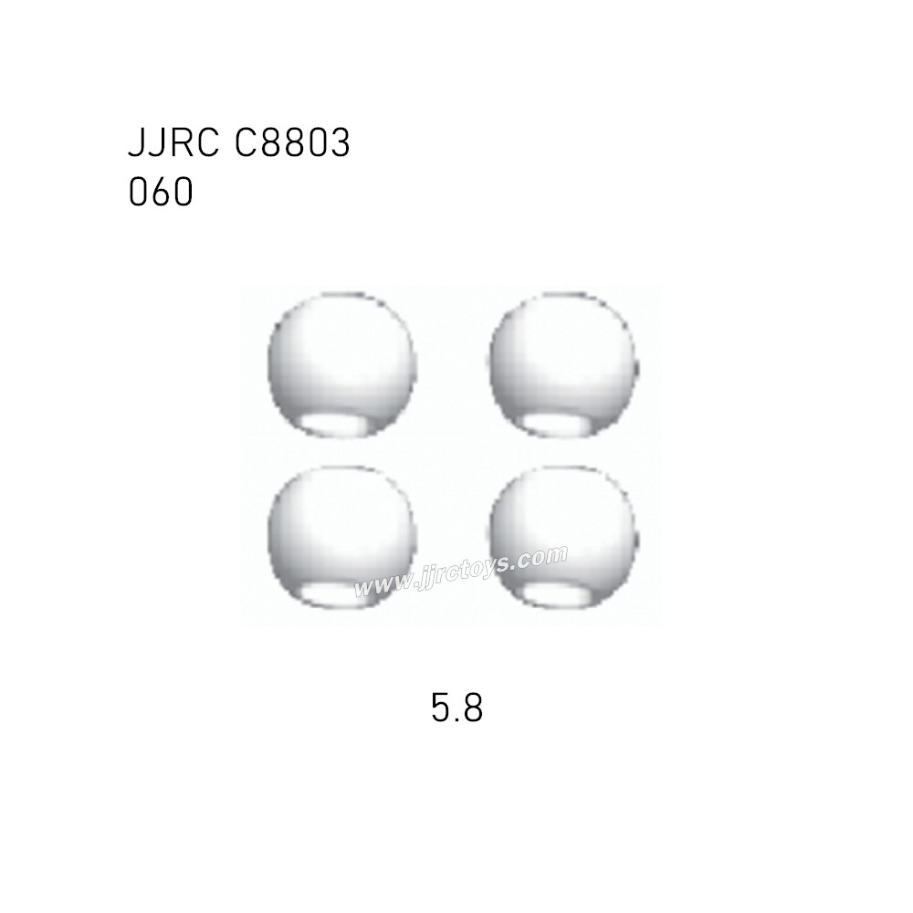 JJRC C8803 RC Truck Parts 5.8mm Ball head 060 JJRC C8803 RC Truck Parts 5.8mm Ball head 060