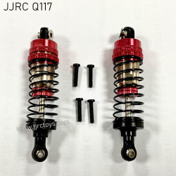 JJRC Q117 RC Truck Parts Metal Hydraulic Shock Absorber red