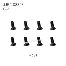 JJRC C8803 4WD RC Car Parts Flat head cross screws M2x6mm 064