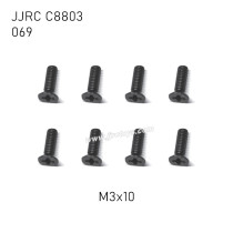 JJRC C8803 4WD RC Car Parts Flat head cross screws M3x10mm 069