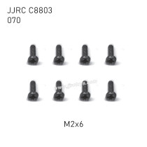 JJRC C8803 4WD RC Car Parts Round head cross screws M2x6mm 070